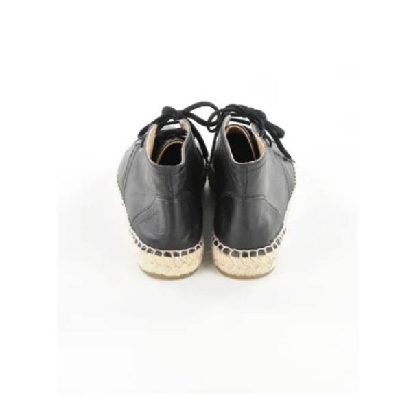 Chanel Hi Top Espadrilles W/Lambskin Leather - Picture 5 of 6